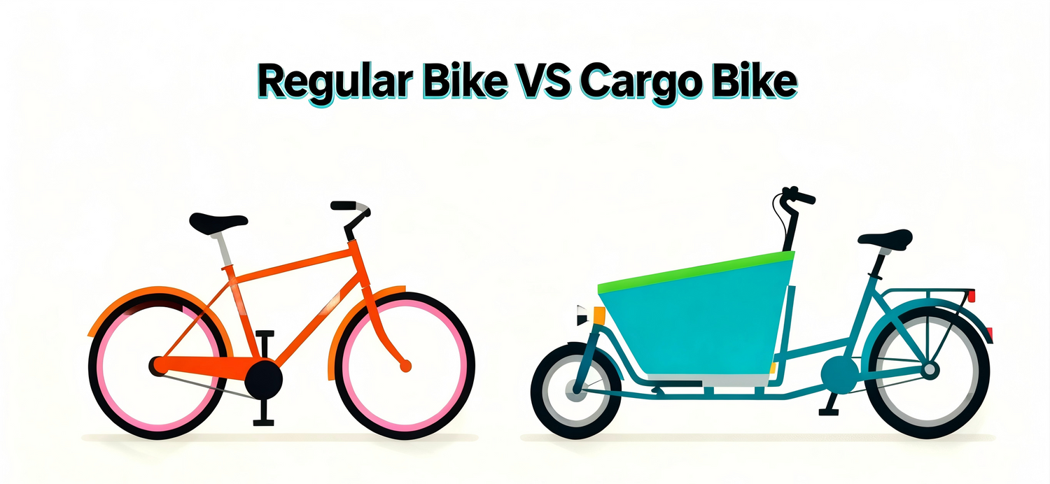 Cargo Bike vs Regular Bike: Which One Is Better for Families in Europe?