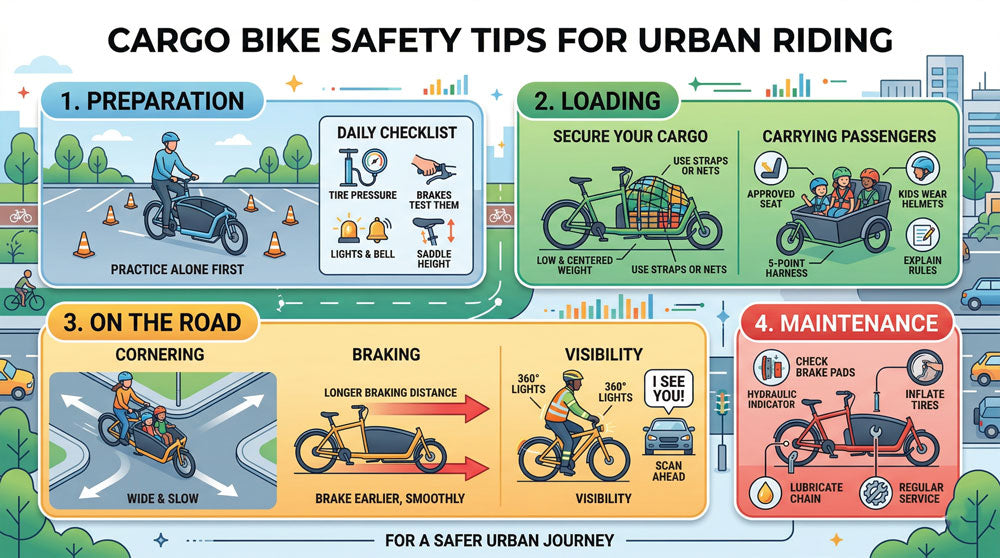 Cargo Bike Safety Tips for Urban Riding: Your Ultimate Guide to Safe and Confident City Cycling