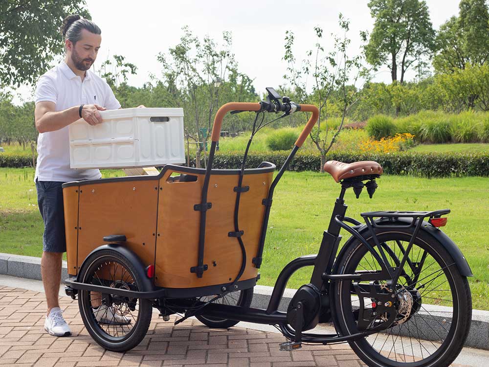 Carry Groceries on a Cargo Bike