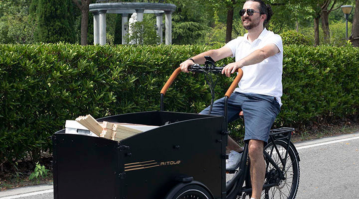 Can You Ride Your Aitour Electric Cargo Bike Without Power?
