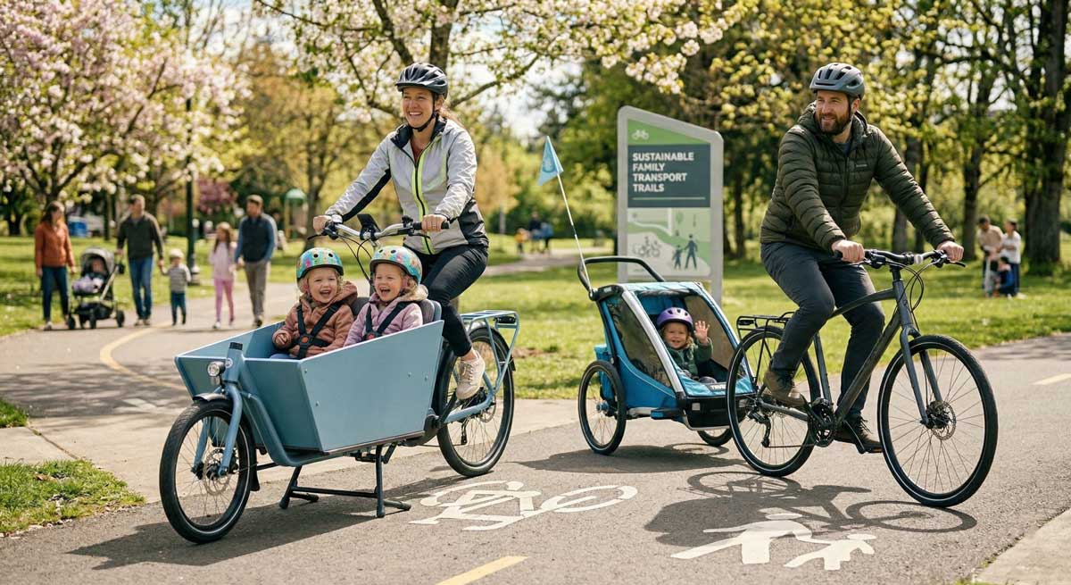 Safe Travels: Cargo Bike vs Trailer for Toddlers Compared