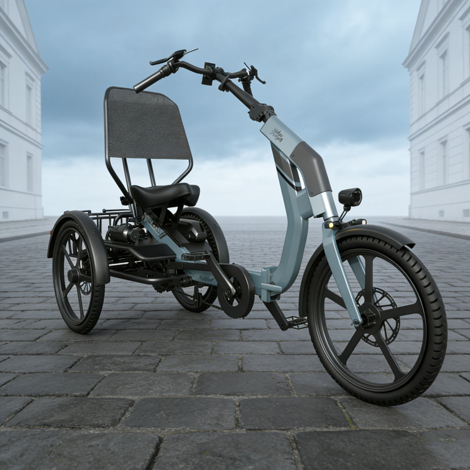 The CHILL Semi-Recumbent Electric Trike: Where Quiet Luxury Meets the Open Road